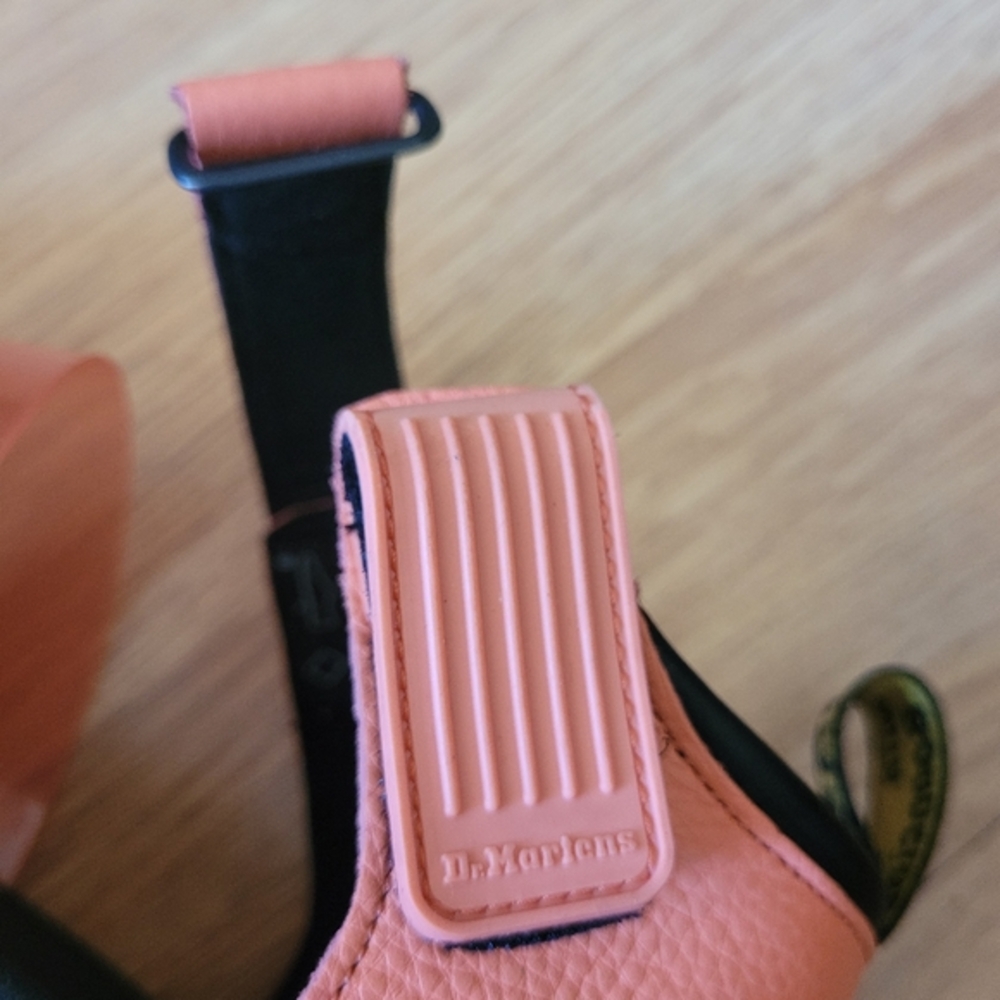 New Dr.Martens Blaire sandals,Jelly Glitter straps, Coral - Picture 14 of 16